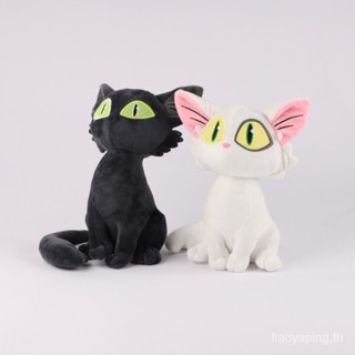 พร้อมส่ง Suzume no Tojimari Suzume Journey ตุ๊กตาของเล่น รูปการ์ตูนแมวขาวดํา [ส่งภายใน 24 ชม.] RS8U
