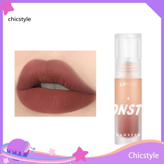 Chicstyle ลิปสติก เนื้อแมตต์กํามะหยี่ ไม่จางหาย 3 กรัม สําหรับผู้หญิง