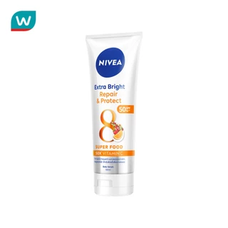 Nivea นีเวีย เอ็กซ์ตร้า ไบรท์ รีแพร์ แอนด์ โพรเทค บอดี้ เซรั่ม เอสพีเอฟ50 พีเอ+++ 180 มล.