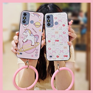 Cartoon soft shell Phone Case For ZTE Blade A53 trend heat dissipation youth advanced couple dust-proof funny texture protective