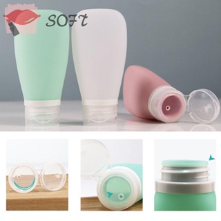 Softness ขวดใส่โลชั่น แชมพู เครื่องสําอาง แบบพกพา เติมได้ 30 60 90 มล.