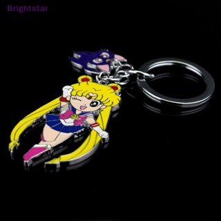 Brightstar พวงกุญแจ ลายการ์ตูนอนิเมะ Star Moon Tsukino Usagi Luna Cat Sailormoon 1 ชิ้น