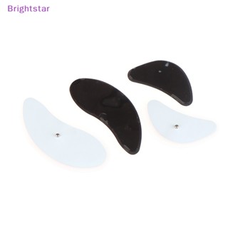 Brightstar แผ่นอิเล็กโทรด แบบเปลี่ยน สําหรับนวดหน้า กล้ามเนื้อ 2 คู่