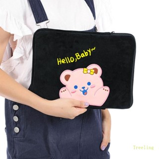 Treeling กระเป๋าเคสใส่แท็บเล็ต ลายการ์ตูน มีซิป สําหรับแท็บเล็ต 9 7in10 5in11 นิ้ว
