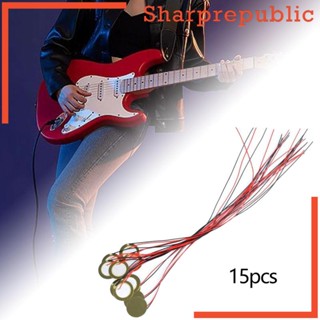 [Sharprepublic] ปิ๊กอัพ Piezo 35 มม. 250 มม. สําหรับกีตาร์อะคูสติก 15 ชิ้น