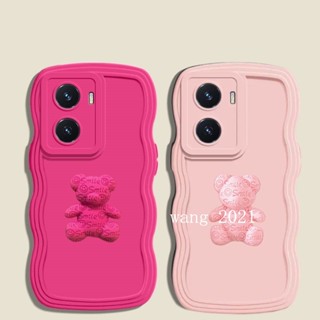 ใหม่ เคสโทรศัพท์มือถือ ซิลิโคนนิ่ม ลายการ์ตูนหมี 3D สีพื้น เรียบง่าย คุณภาพสูง สําหรับ Honor90 Honor 90 Lite 5G Honor 90 Lite 2023