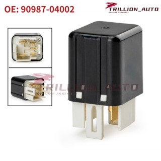 Toyota Denso Relay 90987-04002 พัดลมระบายความร้อน หม้อน้ําญี่ปุ่น  9098704002