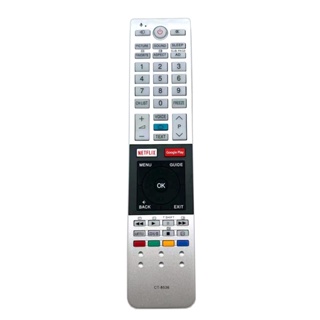 รีโมตคอนโทรล CT-8536 แบบเปลี่ยน สําหรับทีวี Toshiba พร้อม Netflix Play Key 32l4750a 43u7750 50U7880 58U7880