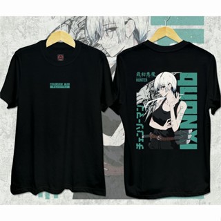 Hot！ Chainsaw Man - Quanxi เสื้อยืดคลาสสิกผ้าฝ้ายสำหรับผู้ชายและผู้หญิง Unisex
