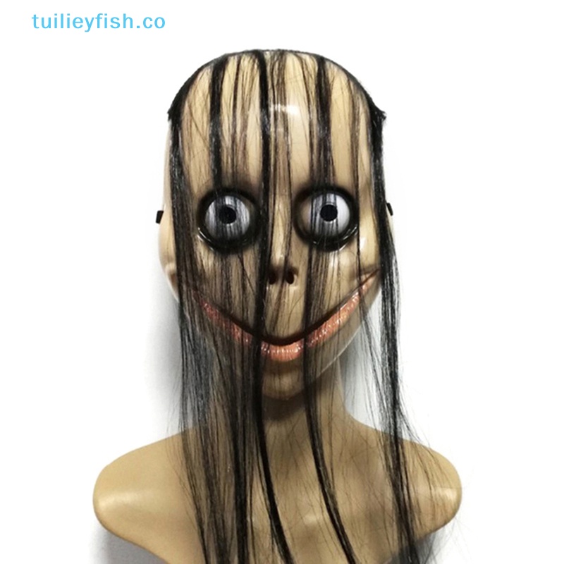 [Tuilieyfish] หน้ากากคอสเพลย์ รูปตัว V ปาก ปลาสยองขวัญ สําหรับปาร์ตี้ฮาโลวีน
