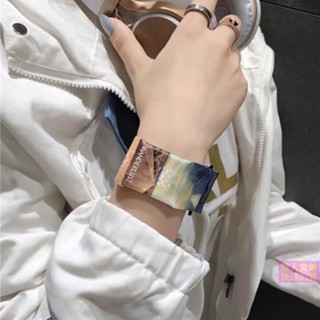 【สปอตสินค้า】นาฬิกา กระดาษ Paper watch นาฬิกากระดาษ นาฬิกาข้อมือ กันน้ํา อินเทรนด์เรียบง่าย สีดํา สไตล์เกาหลี สําหรับคู่รัก