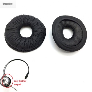 【DREAMLIFE】for Plantronics  Leatherette Ear Cushion for CS351 CS351N CS361 1 Pair