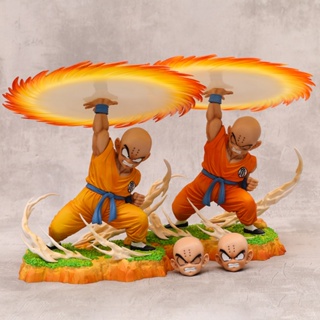 โมเดลฟิกเกอร์ Dragon Ball Z Kienzan Krillin Battle Version PVC ของเล่นสําหรับเด็ก