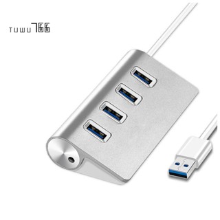 อะแดปเตอร์ฮับ USB 2.0 4 พอร์ต 5Gbps ความเร็วสูง สําหรับแล็ปท็อป คอมพิวเตอร์