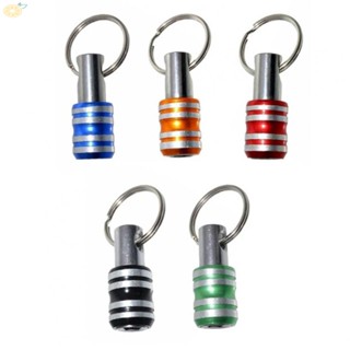 【VARSTR】Portable Screwdriver Bit Holder Extension Bar Keychain with Hex Socket