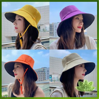 Lawan หมวกใส่ได้ "สองด้าน" หมวกกันแดดกลางแจ้ง  Double-sided sun hat