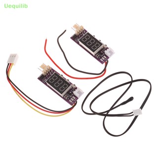 Uequilib ใหม่ พัดลมภายในดิจิทัล ควบคุมอุณหภูมิ DC12V PWM 4 สาย ขนาดเล็ก รองรับ 3A