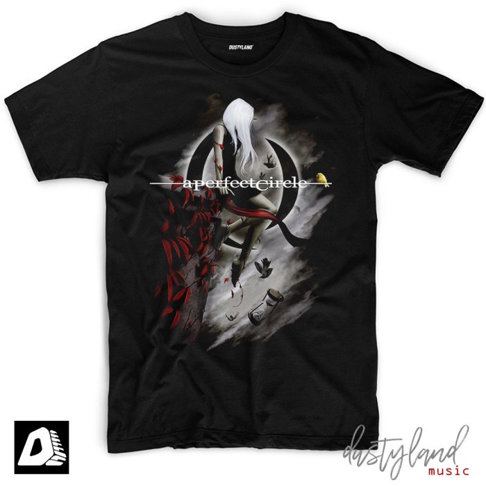 ความร้อน เสื้อยืด วง A PERFECT CIRCLE APC - ชั่วโมง กระจก