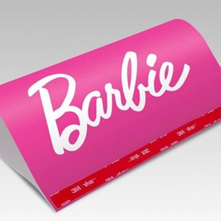 Barbie Doll Car Exterior Decoration Sewn-in Label Stick Label Car Sewn-in Label Creative Car Tail Door Sticker Sewn-in Label Sticker Car Accessories jtUr