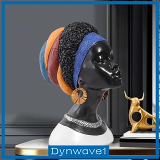 [Dynwave1] รูปปั้นผู้หญิงแอฟริกัน สร้างสรรค์ สําหรับตกแต่งบ้าน ออฟฟิศ