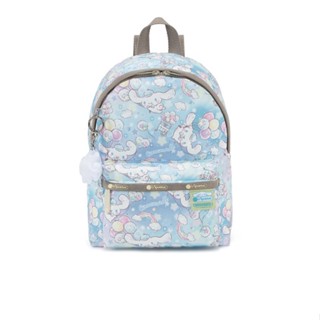 Lesportsac LeSportsac กระเป๋าเป้สะพายหลัง กระเป๋านักเรียนมัธยมต้น หูใหญ่ น่ารัก น้ําหนักเบา ขนาดเล็ก สําหรับผู้หญิง 3418