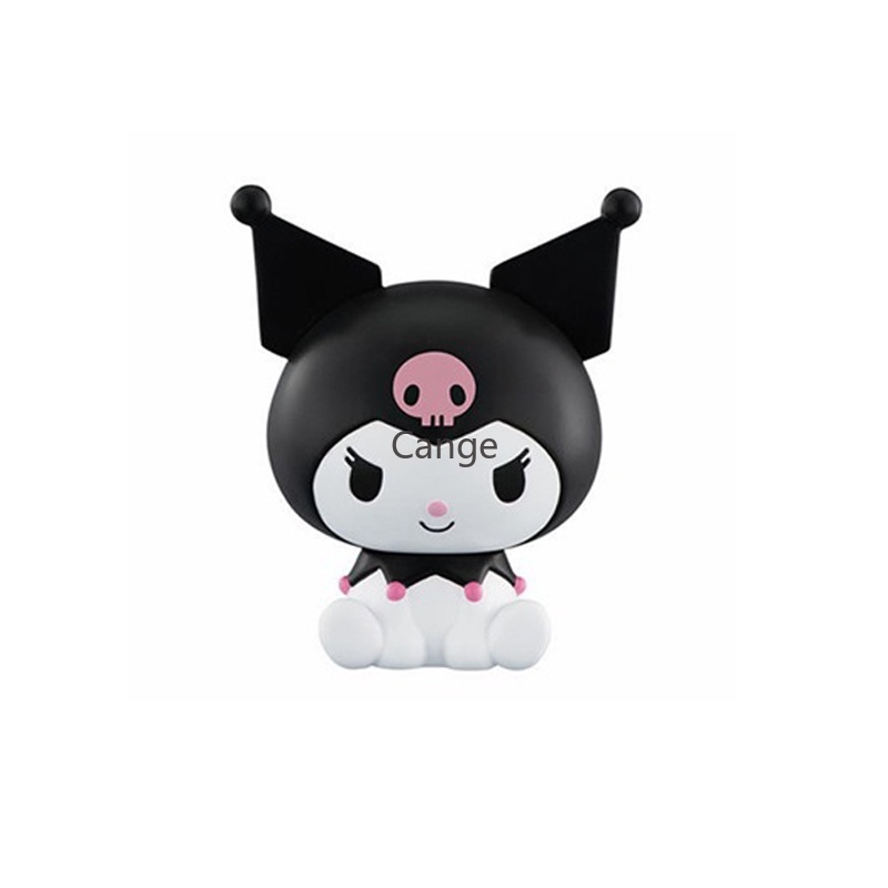 SANRIO [จุด] ตัวละครซานริโอ้ ซินนามอนโรล ตุ๊กตาคุโรมิ โปชาโค ตกแต่งการ์ตูน ตุ๊กตาแอคชั่น DIY ของเล่นตกแต่งเค้ก
