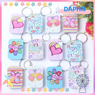 DAPHS ขวดโหลอลูมิเนียมดีบุก 1/2 ชิ้น สําหรับครีมบาล์ม กล่องโลหะ ขวดรีฟิล