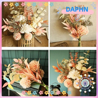 DAPHS ดอกโบตั๋นปลอม DIY สําหรับตกแต่งงานแต่งงาน