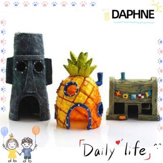 Daphne บ้านสับปะรดสําหรับตกแต่งตู้ปลา