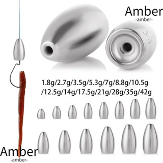 Amber ใหม่ อุปกรณ์ตะขอทังสเตน คุณภาพสูง สําหรับใช้ในการตกปลา 1.8 กรัม - 42 กรัม