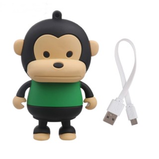 แบตสำรอง ลิง พาวเวอร์แบงค์ ที่ชาร์ตแบตสํารอง Monkey Power Bank 8,800 mAh