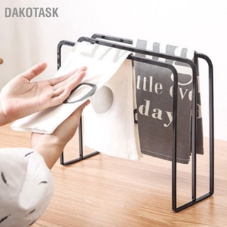  DAKOTASK เคาน์เตอร์ครัว ผ้าเช็ดจาน ราวตากผ้า เตารีด ที่วางผ้าขนหนู ที่วางจาน เศษผ้า แบบยืน ฟรี ที่แขวนเก็บ