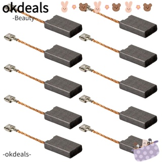 OKDEALS แปรงคาร์บอน ขนาดเล็ก 6*16*26 มม. 4 ชิ้น