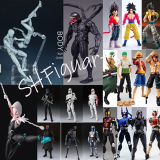 Shfiguarts โมเดลฟิกเกอร์ One Piece Body Kun Chan Venom Kamen Rider Star Wars Articulado Shf