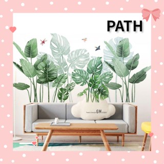 PATH สติกเกอร์ติดผนัง รูปหญ้า สําหรับตกแต่งบ้าน