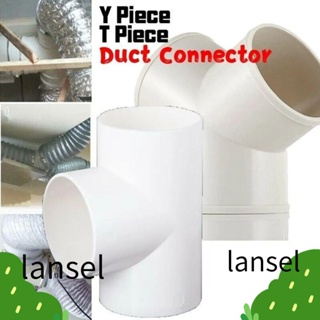 Lansel ข้อต่อท่อไอเสีย PVC รูปตัว T/Y 100/150/200 มม. ทนทาน