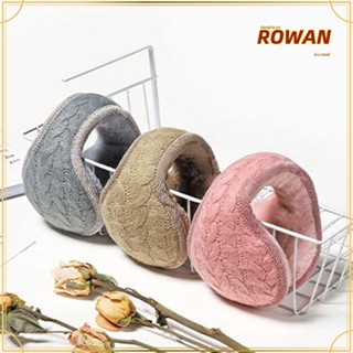 Rowans ที่ปิดหูกันหนาว ผ้าฟลีซ แบบนุ่ม อบอุ่น สําหรับผู้ชาย และผู้หญิง