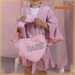 Rowans Babe กระเป๋าหมั้น รูปหัวใจ ดอกไม้ สําหรับเพื่อนเจ้าสาว งานแต่งงาน