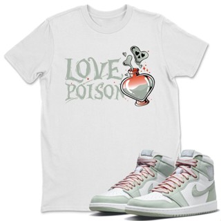  พิมพ์ลาย [S-5XL]เสื้อเชิ้ต คอกลม พิมพ์ลาย Love Poison แฟชั่นคลาสสิก สําหรับ 1 นิ้ว