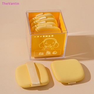 Thevantin พัฟฟองน้ําแต่งหน้า ทรงสี่เหลี่ยม สองด้าน สําหรับคอนทัวร์ แต่งหน้า