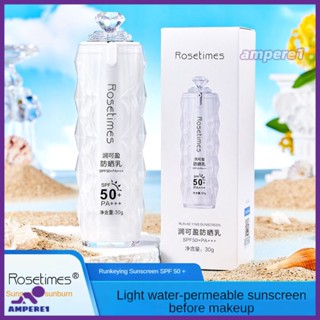 Rosetimes Rose Age Big White Diamond Sunscreen Spf50 คอนซีลเลอร์กันแดดพลังสูงแยก -AME1