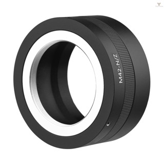 Fw Manual Lens Mount Adapter Ring Aluminum Alloy for M42-Mount Lens to  Z5/Z6/Z7/Z50 Z-Mount Mirrorless Camera