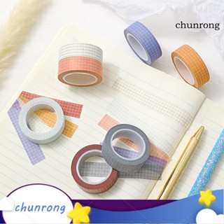 Chunrong เทปวาชิ เป็นมิตรกับสิ่งแวดล้อม สีสันสดใส สําหรับนักเรียน