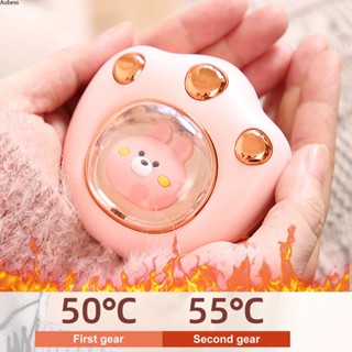 2400mah Mini Warmer Portable Cat Hands Winter Cute Electric Pocket Portable Paw Usb Aube แบบชาร์จไฟได้