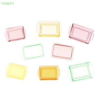 Itht&gt; ถาดอาหารจิ๋ว 1:12 อุปกรณ์เสริม สําหรับตกแต่งบ้านตุ๊กตา 1 ชุด