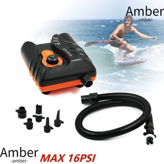 Amber เครื่องปั๊มลมไฟฟ้าแรงดันสูง 12V ขนาดเล็ก