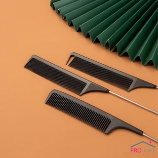 Prohome หวีแบ่งผม วัสดุพลาสติก คุณภาพสูง สําหรับจัดแต่งทรงผม Styling comb