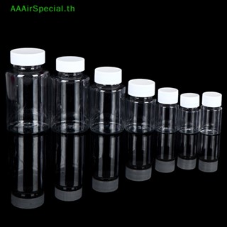 Aaairspecial ขวดพลาสติกเปล่า PET ใส ขนาด 15 มล. 20 มล. 30 มล. 100 มล. สําหรับใส่ยา