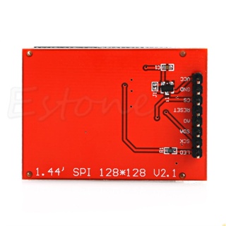 Yili อะแดปเตอร์โมดูลหน้าจอสี LCD 1 44 สีแดง 128*128 TFT PCB 1 ชิ้น