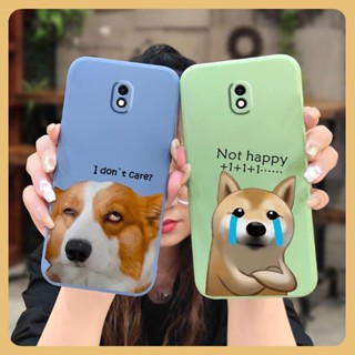 Skin-friendly feel phone case Phone Case For Samsung Galaxy J730/J7 2017/J7 Pro Cartoon soft shell Anti-fall Simplicity